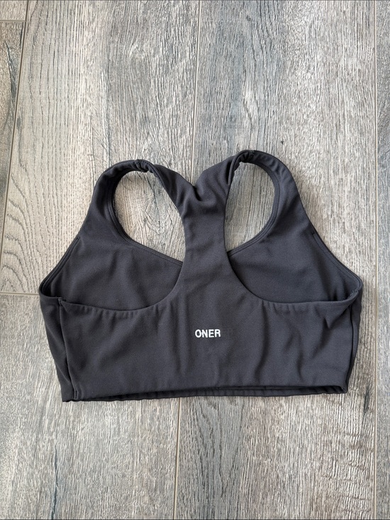Oner Active Other - Oner Active Black Racerback Sports Bra with Center Logo